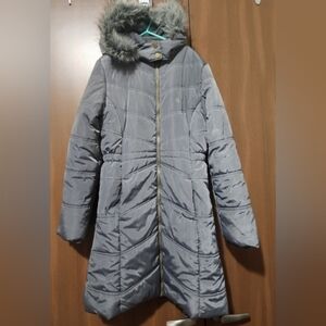 Calvin Klein Jean's Jacket For Girls Size L/G (12/14) Warm winter coat with flee
